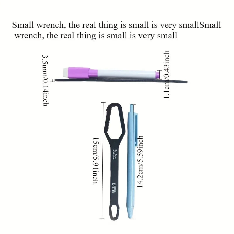 1pc Universal Double Ended Wrench,